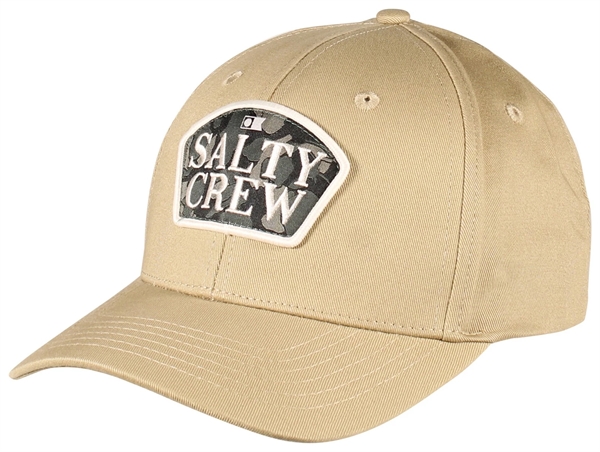 Salty Crew FILLER UP 6 PANEL - Khaki